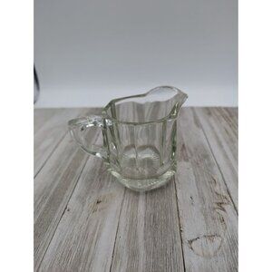 Vintage Heisey #1 Glass Creamer 1930’s Clear Hexagon